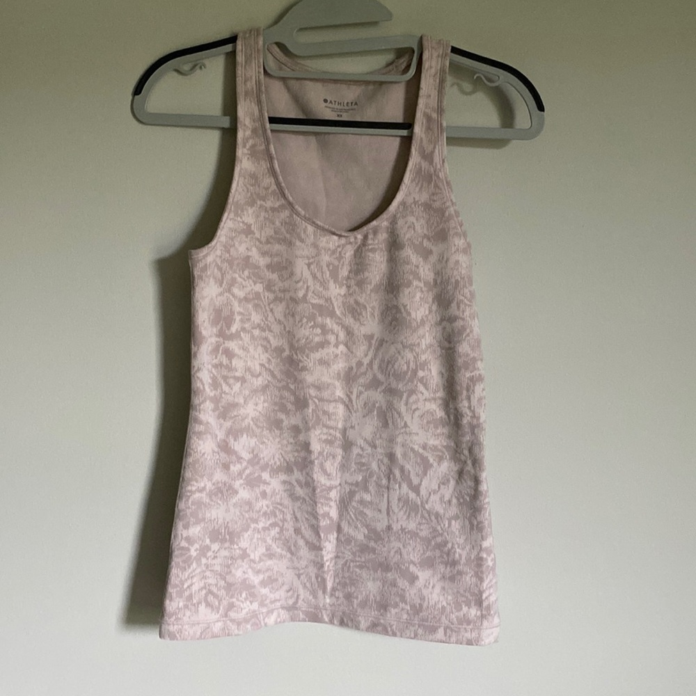 Athleta Momentum Floral Workout Tank Top Size XS